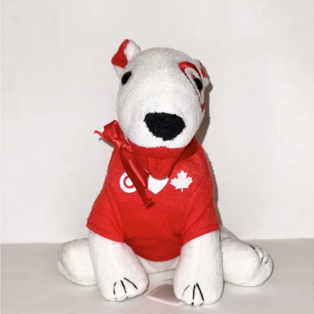 2012/13 Target Bullseye Mapleleaf T-Shirt Dog Plush Rare Number #1173 of 5000 - Picture 2 of 11